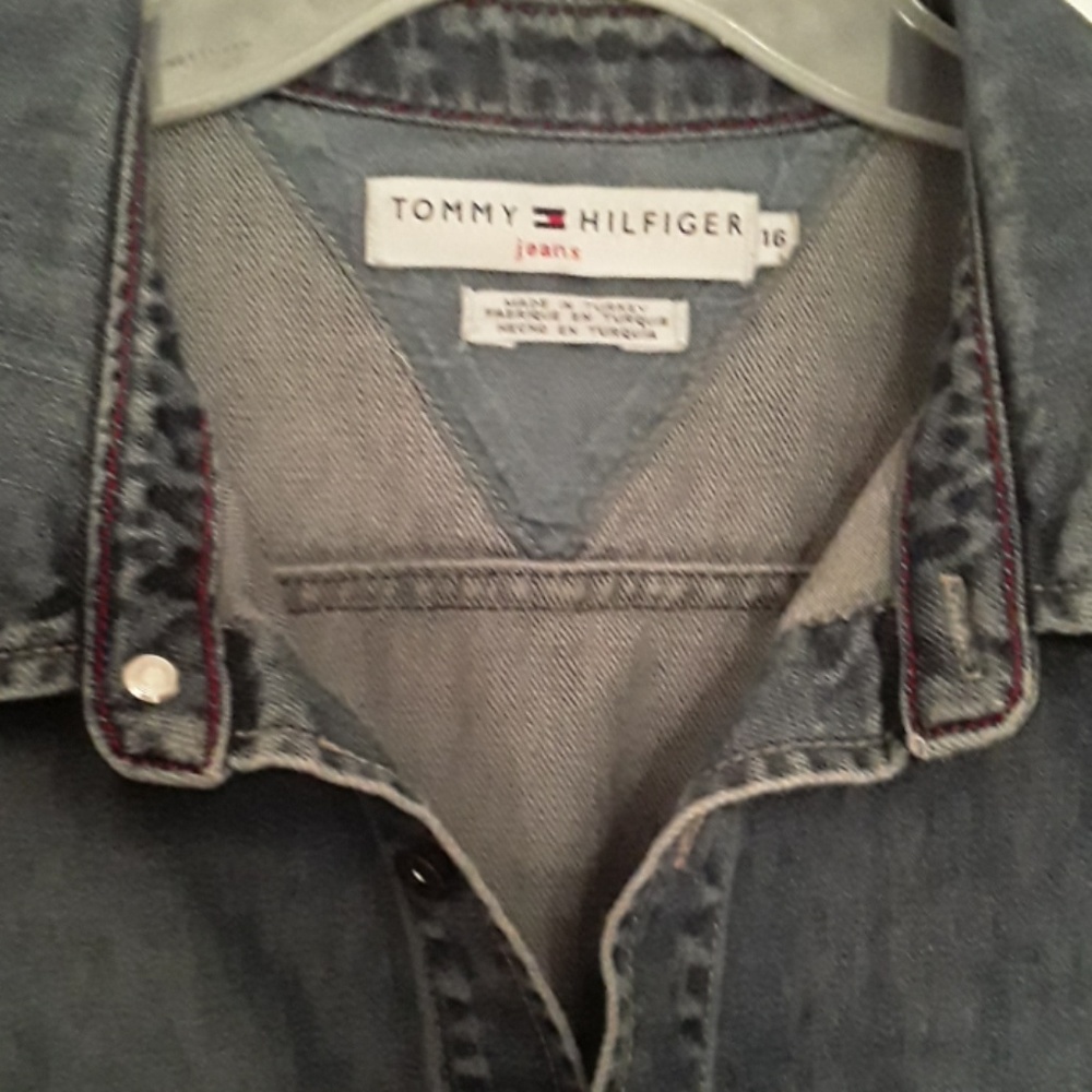 TOMMY HILFIGER JEANS DRESS Sz16 - Picture 2 of 5